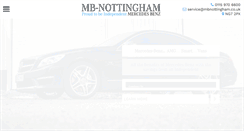 Desktop Screenshot of mbnottingham.co.uk